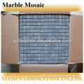 wall tile mosaic in marble